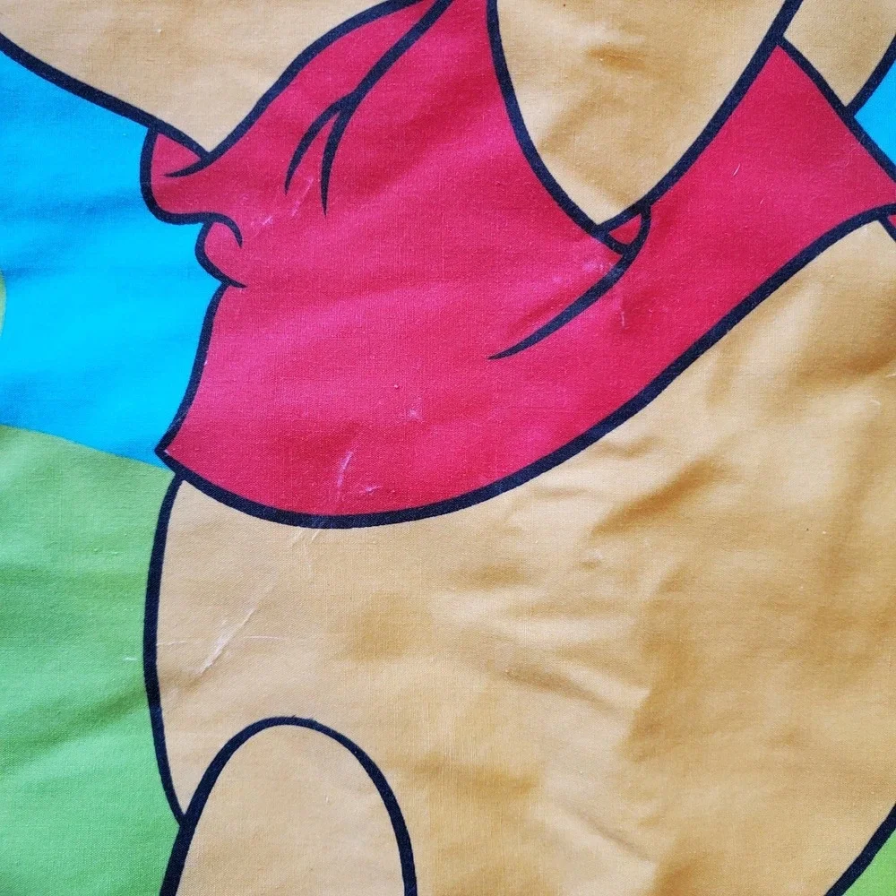 Vintage 90s Disney‎ Winnie The Pooh Kids Small Sleeping Bag 30.5 Inches Long